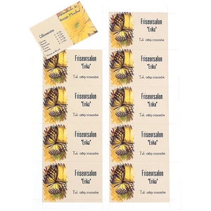 Sattleford 250 Visitenkarten, microperforiert, Inkjet & Laser, 250 g/m², 85 x 54 - Bild 1 von 8