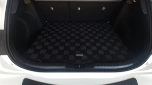 P2M for Toyota Corolla GR 23+ Hatchback 19+ Trunk Race Floor Carpet Mat Checker - Picture 1 of 3