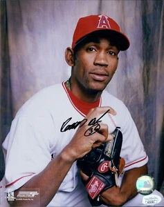Ramon Ortiz Anaheim Angels Signed 8x10 Glossy Photo JSA Authenticated - Picture 1 of 2