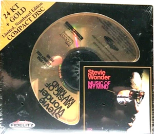 AUDIO FIDELITY GOLD CD AFZ-100: Stevie Wonder - Music of My Mind 2010 USA SEALED - Bild 1 von 3