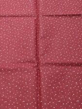 White On Mini Polka Dots In Burgundy Cotton Fabric (Fabric Traditions)
