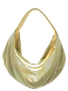Hand carry Hobo Bag Evening Clutch Metal Mesh bag for Women (USA Stock) "New"