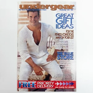 Vintage Men’s Undergear Holiday 1995 Magazine Men’s Fashion - Picture 1 of 7