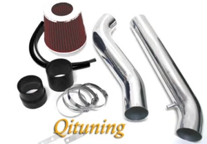 Black Red For 1992-1995 Honda Civic 1.5L 1.6L L4 Cold Air Intake Kit + Filter - Picture 1 of 1