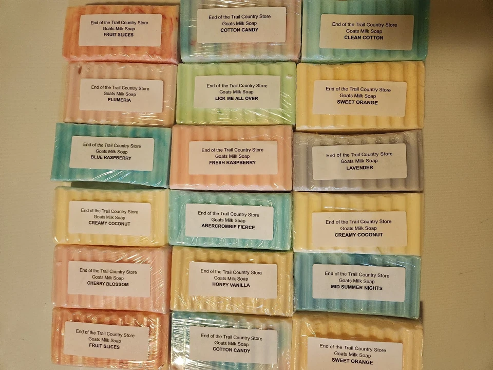 HOMEMADE/Handmade GOATS MILK SOAP Over 50 scents To Choose From - Image 1 of 2
