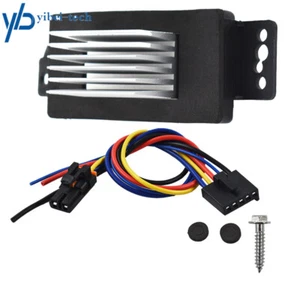 Heater Blower Motor Resistor w/Harness For Chevrolet Silverado 1500 Tahoe Impala - Picture 1 of 9