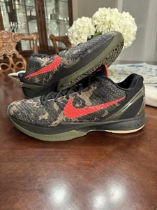 Nike Kobe 6 Protro Italian Camo Size 13 FQ3546-001 Lightly Used - Picture 1 of 12