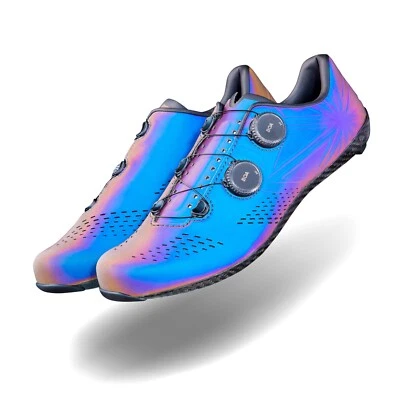 SUPACAZ Kazze  Road Shoes for Cycling – Oil Slick Reflective (EU Size: 37,40-42) - Image 1 of 4