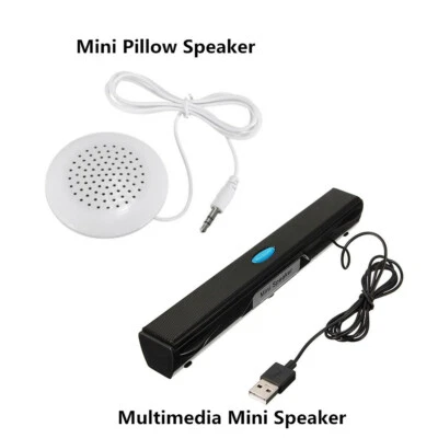 Altoparlante mini pillola 3,5 mm USB musica laptop multimediale per MP4 iPod PC - Immagine 1 di 4