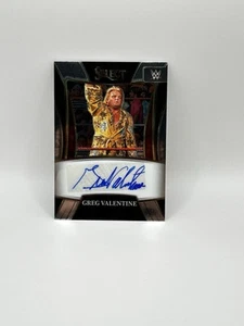 2022 Panini Select WWE - Signature Selections Greg Valentine #Sn-Ghv (AU) - Bild 1 von 2