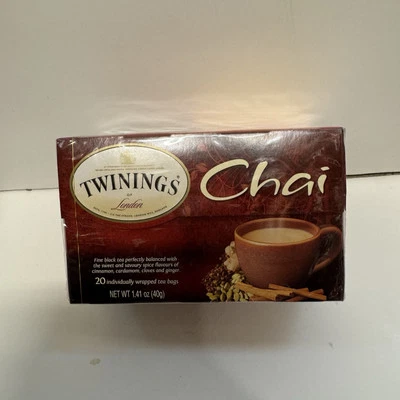 20 bolsitas de té Twinings Chai Tea Foto 1 de 3
