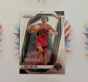 2024-25 Panini Prizm Monopoly Ja’Kobe Walter #69 Rookie RC Toronto Raptors - Picture 1 of 2