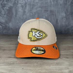 Kansas City Chiefs New Era 9SEVENTY Snapback Mütze beige orange verstellbar - Bild 1 von 6
