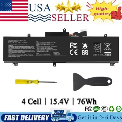 Batería C41N1837 para ASUS ROG Zephyrus GU502G GU502GV GA502DU GX502GV 76wh Foto 1 de 4