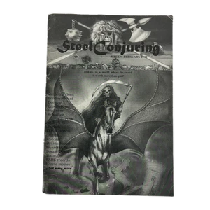Vintage Steel Conjuring "Issue #1" Metal Fanzine - Foto 1 di 4