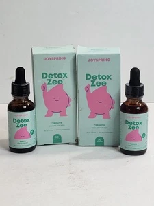 JoySpring Detox Zee Zeolite For Kids 1 Fl Oz Exp 10/26 Lot Of 2 New Sealed - Picture 1 of 13