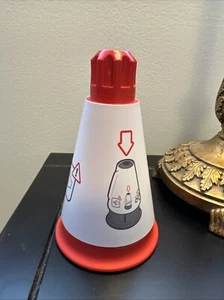 Tupperware Fusion Master Eisrasierer Reibe Kegel rot Ersatz - nie benutzt - Bild 1 von 5