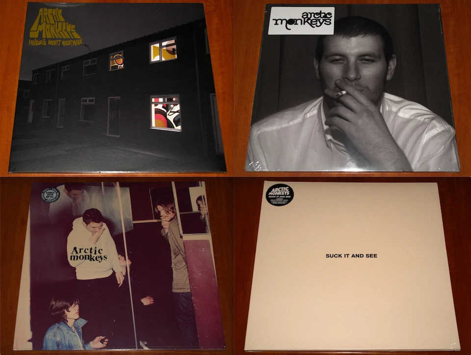 ARCTIC MONKEYS 4x LP VINYL Lot WHATEVER PEOPLE / NIGHTMARE / HUMBUG / SUCK New - Image 1 of 1