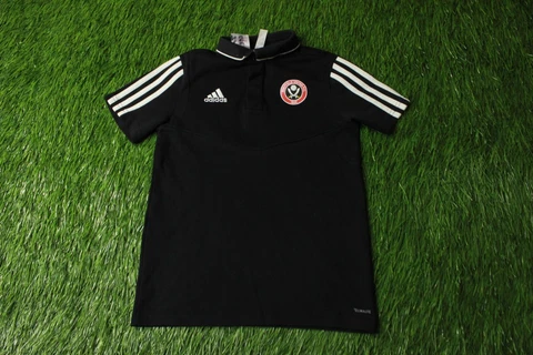SHEFFIELD UNITED 2019-2020 FOOTBALL POLO SHIRT JERSEY TRAINING ADIDAS ORIGINAL Y Cover