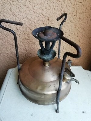 réchaud à Pression  Radius 55 à Pétrole Old tools stove antic  camp stove - Photo 1/4