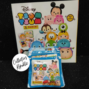 Panini Disney Tsum Tsum 50 Stickers Packs 250 Stickers + Album