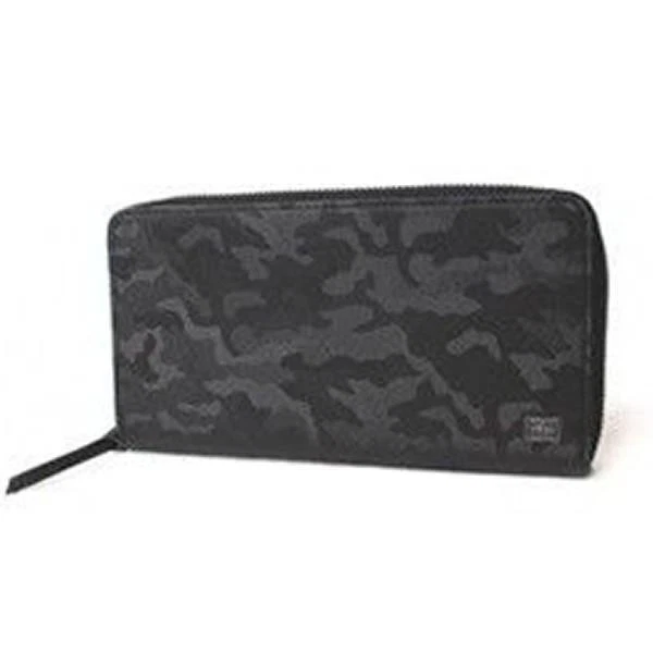 Yoshida Bag Porter Wonder Purse Round ZIPPER 342-03838 Black Japan Tracking