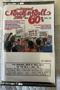 Original Rock N Roll Hits of the 60s Vol. 16 Cassette Tape - Picture 1 of 4