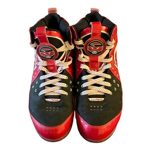 Li Ning Baron Davis Red / Black NBA Basketball Shoes Men's Size 12.5 (ABAE003-8) - Picture 1 of 10