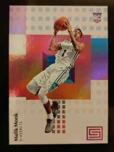 🏀17-18 Panini Status Malik Monk RC Basketball Card Base Set #102 Rookie Hornets - Picture 1 of 2