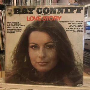 [SOUL/JAZZ]~EXC LP~RAY CONNIFF~Love Story~[Original 1970~CBS~Issue] - Picture 1 of 5