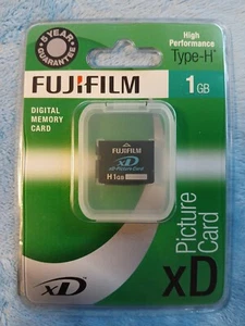 Fujifilm 1GB High Performance XD Memory Card 1 GB Type H Fuji Olympus Cameras - Picture 1 of 9