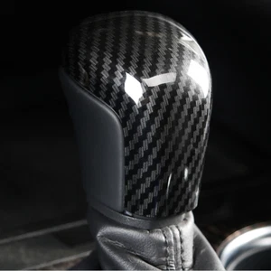 Carbon fiber Gear Shift Knob Cover Trim 1pcs For Toyota Corolla 2019-2025 - Bild 1 von 10