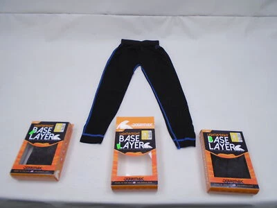 POLARMAX 1C62V PANTALÓN POLAR JUVENIL PEQUEÑO CAPA BASE NEGRO/AZUL (JUEGO DE 3) Foto 1 de 4