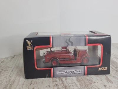 Signature Series 1934 Leyland FK-1 Fire Truck Lady Sadlep 1:43 Diecast Model NEW - Image 1 of 4