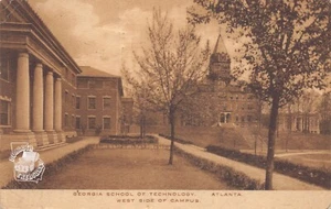 GA~GEORGIA~ATLANTA~GEORGIA SCHOOL OF TECH~GA TECH~WEST CAMPUS~ENVIADO POR CORREO 1916 - Imagen 1 de 3