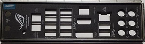 ASUS I/O IO SHIELD BLENDE BRACKET MAXIMUS VI FORMULA NEU/NEW - Bild 1 von 1