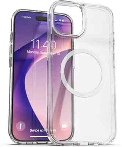 Shockproof Clear Case For iPhone 15 14 13 12 11 Pro Max Mini Mag Safe Hard Cover - Picture 1 of 10
