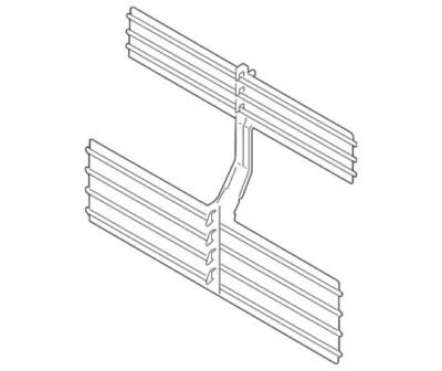 Deflector de soporte de radiador genuino Ford Transit Connect 2013-2018 BM5Z00810A Foto 1 de 4
