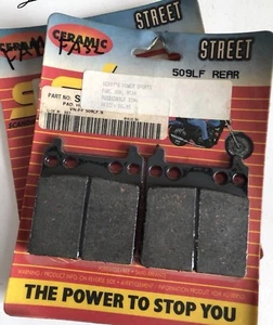 Pastillas de freno traseras originales Honda 509LF de nuevo de lote antiguo - Imagen 1 de 2