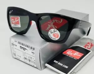 Gafas de sol RAY BAN POLARIZADAS RB4194 601/9A 53 negras/verdes ¡NUEVAS EN CAJA! ¡Auténtico! - Imagen 1 de 12