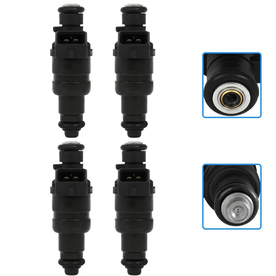 4 piezas inyectores de combustible para Mercedes-Benz C230 SLK230 2,3 L 1998 1999 2000 0000788123 Foto 1 de 4