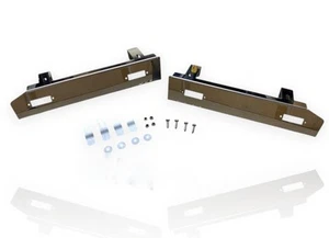 Chrome Stainless Steps Strips + White LEDs For Scania Next Generation Truck Side - Picture 1 of 4