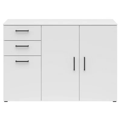 Sideboard - weiß - 120 cm breit Sideboard Kommode TV Sideboard - Bild 1 von 4
