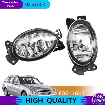 Par de luces antiniebla de parachoques luces de conducción L+R para MERCEDES-BENZ 1698201556 1698201656 Foto 1 de 4