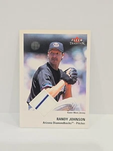 2003 Fleer Tradition Randy Johnson Game-worn Jersey Arizona Diamondbacks  - Picture 1 of 2
