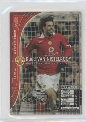 2005-06 Panini WCCF Clubes Europeos Clase Mundial FW Ruud Van Nistelrooy #WFW2/5 Foto 1 de 2