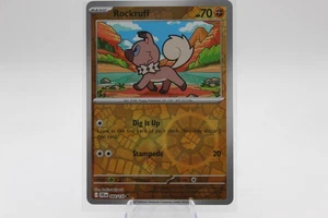 Rockruff #084/159 Reverse Holo Journey Together JTG EN Pokemon Scarlet & Violet - Picture 1 of 2