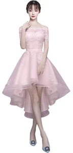 Komaruko s Hanawa-kun Wedding Dress Newsight Rady Swan-Piece Dress with Emb 498 - Picture 1 of 9