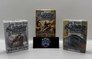 Game of Thrones Collectible Card Game 3-Pack Bundle – Starter Decks - Picture 1 of 12