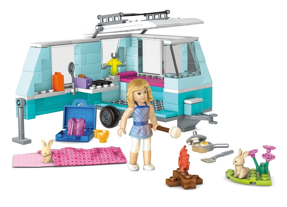 Mega Construx American Girl Lanie's Camping Trip Building Set (DYN75),8 años Foto 1 de 4
